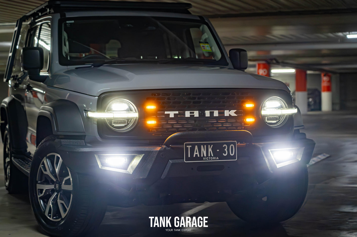 Tank 300 Thunder God Grille - Tank Garage