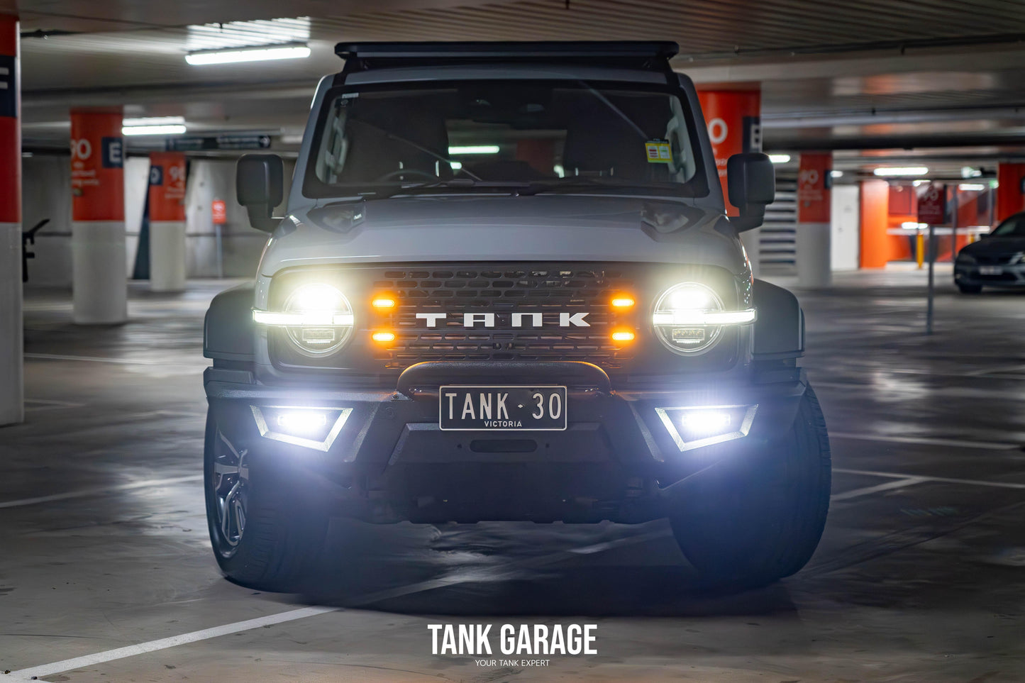 Tank 300 Thunder God Grille - Tank Garage