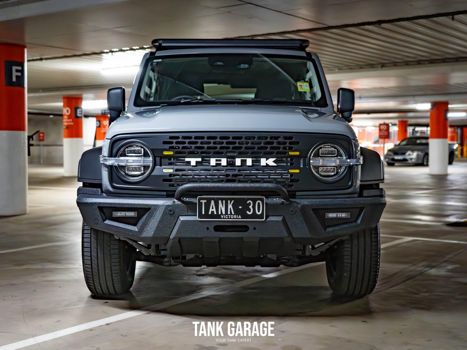 Tank 300 Thunder God Grille - Tank Garage