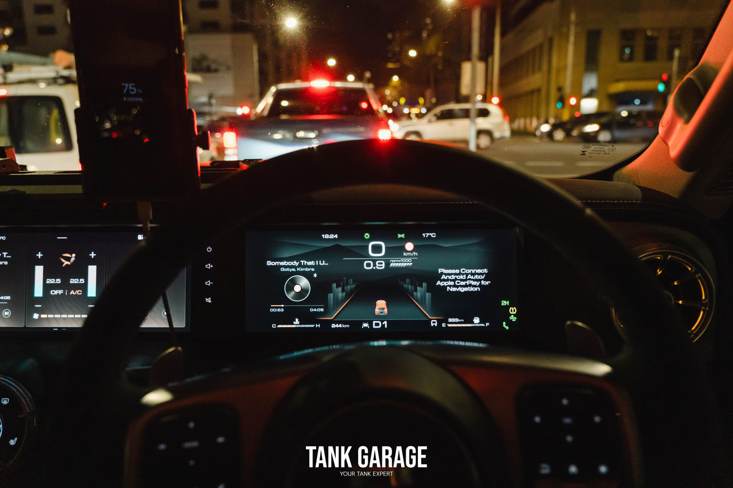 TANK 300 Screen Protector - Tank Garage