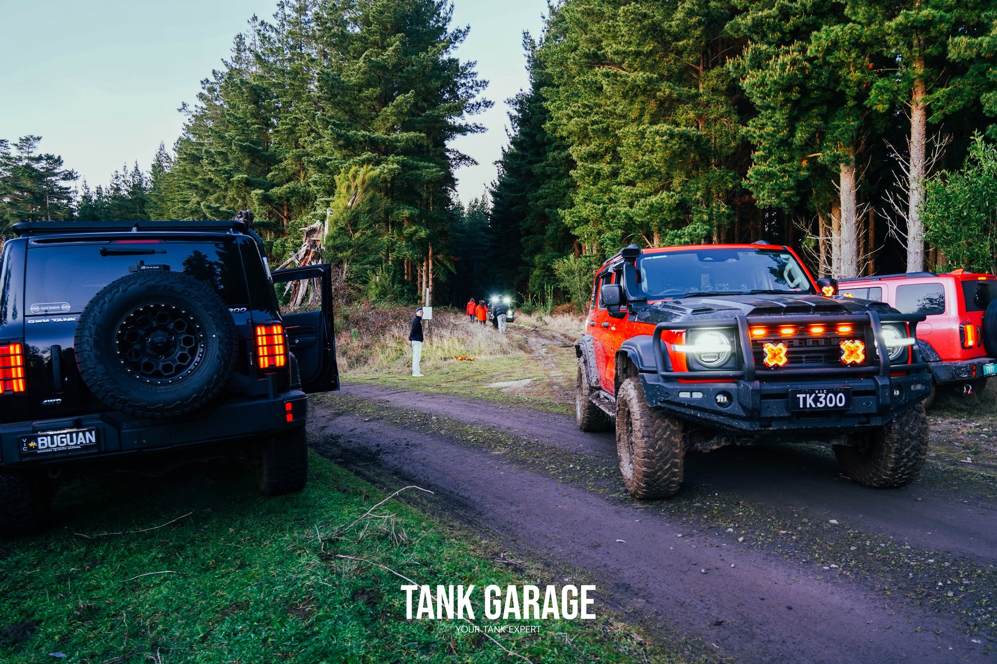 At the Tank Club off-road camping event, tank 300 its worth with unmatched durability and functionality.