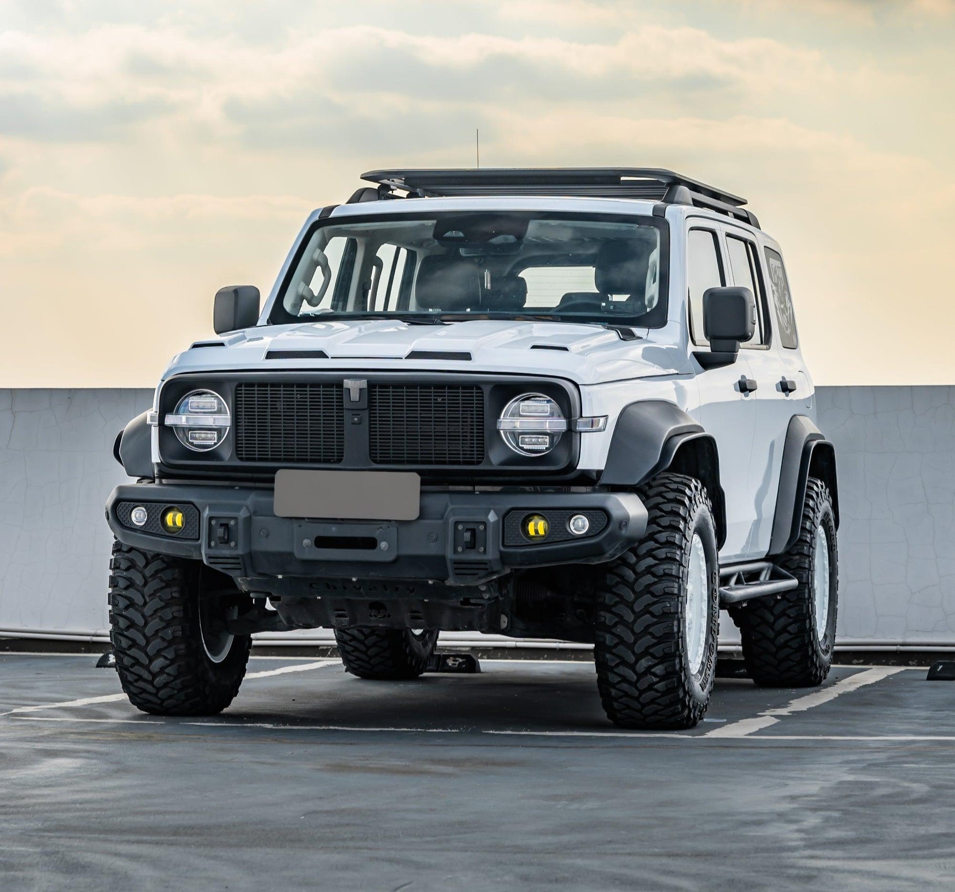 GWM TANK 300 Body Kit "Knight" – Premium front and rear bumpers, grille, bonnet, and wheel fender accessories for the Australian petrol version