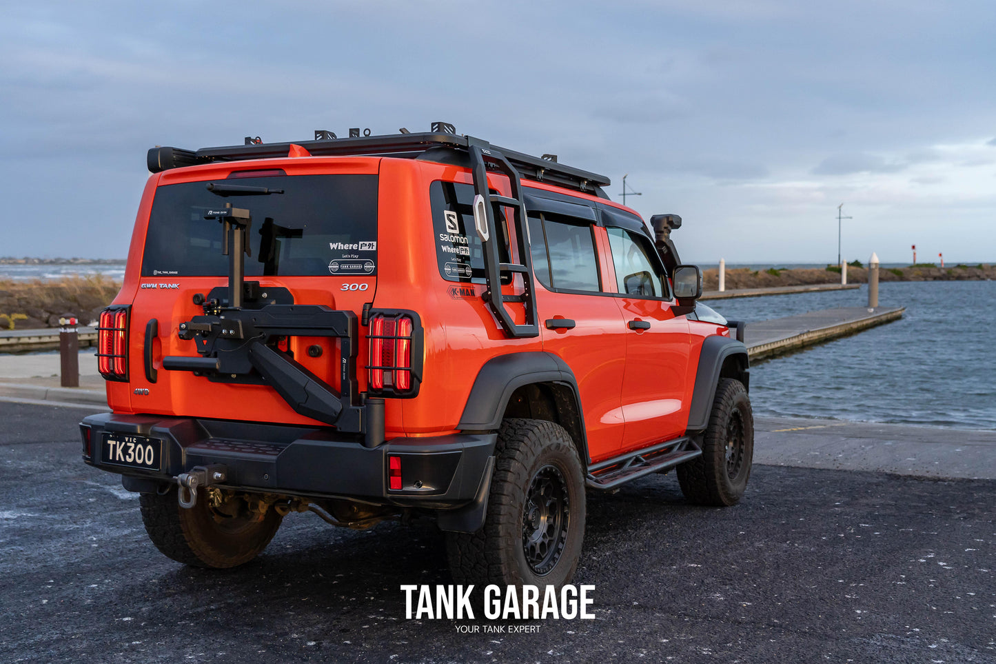 TKG TANK 300 Side Ladder - Tank Garage