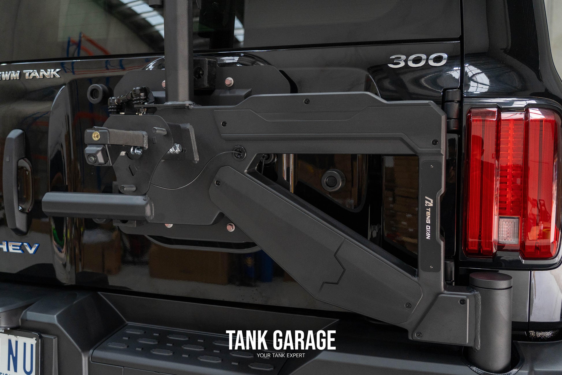 TANK 300 2nd Gen TENG QIAN Ark Spare Wheel Carrier Rack - Tank Garage