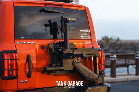 TANK 300 2nd Gen TENG QIAN Ark Spare Wheel Carrier Rack - Tank Garage